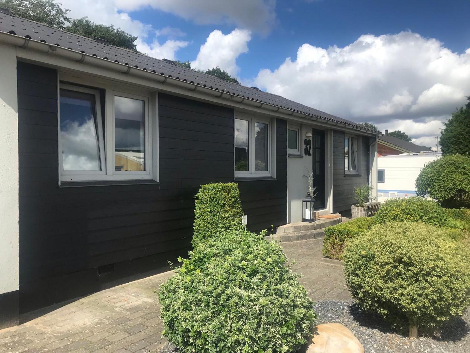 170 M2 Stort Hus Taet Pa Centrum, Mch Og Boxen 헤르닝 외부 사진